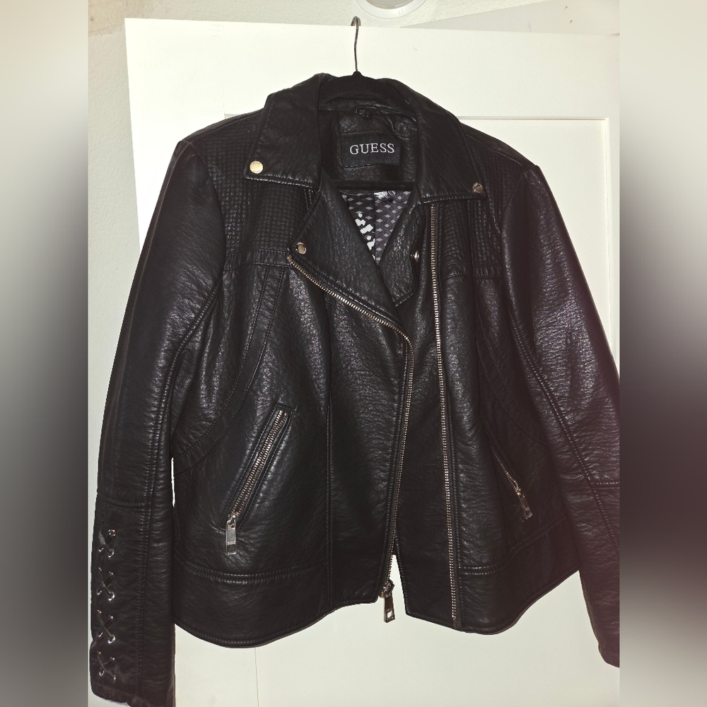 Guess faux leather Moto Jacket